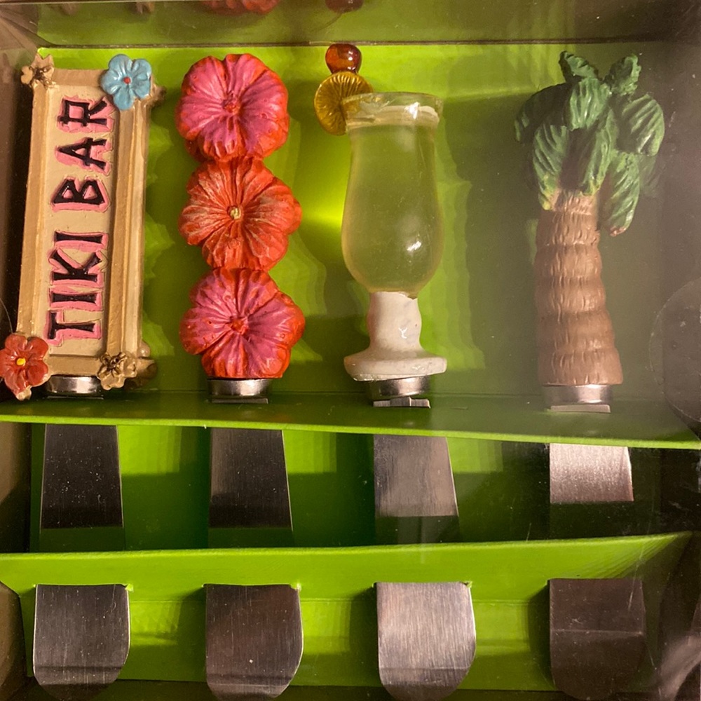 Tropical Cheese Spreader/ Knives/ Charcuterie